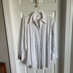 Free People Ruffle Tunic Dress
